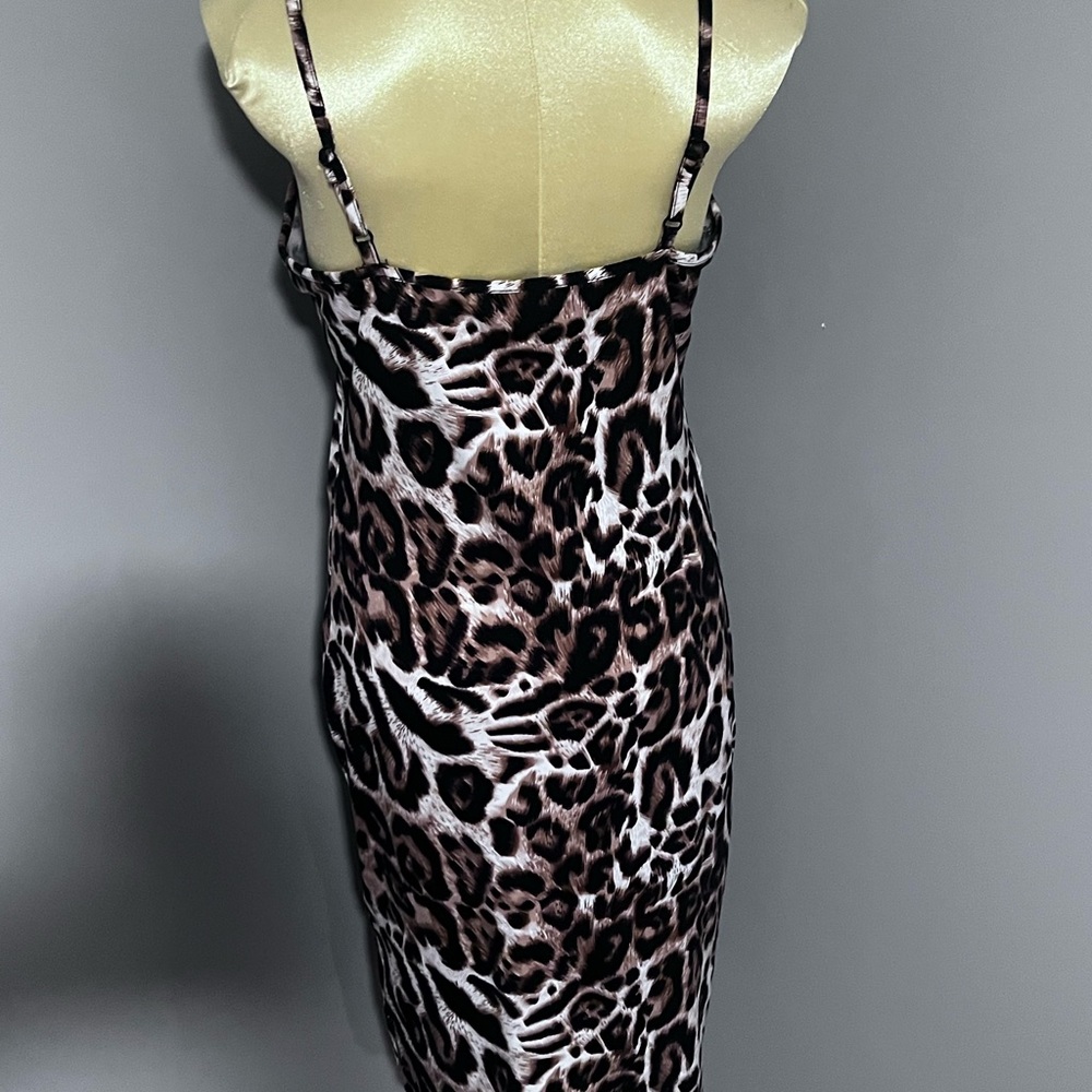 Leopard print dress